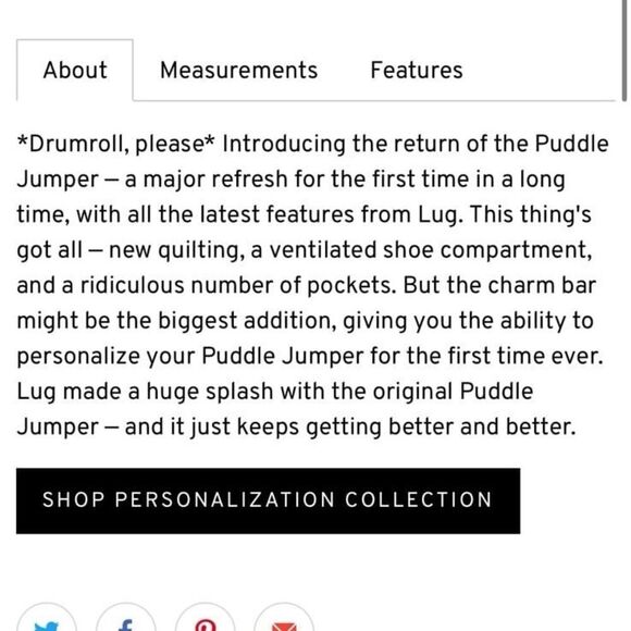 Lug Puddle Jumper Convertible Tote Bag - Picture 9 of 12